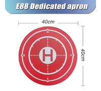 Drone Pliable Avec Caméra Hd Grand Angle Pour Touristes,Hélicoptère Rc,4k,Professionnel,Wifi,Fpv,Recommandé De Tenir Un Tablier,E88pro,1080p - Type Dedicated-Apron-Red #C-Generique