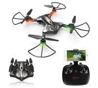 Drone Pliable I5hw - Application Wifi, Contrôle Du Capteur G, Fpv, Mode Sans Tête, Distance De Vol De 80m, Télécommande 850mah