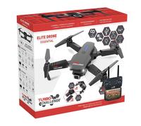 Drone pliable Turbo Challenge Elite Drone Essential G10271 2 caméras 2 batteries Wi?Fi Noir