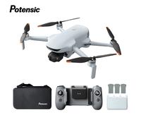 Drone Potensic ATOM 3 C0 avec caméra, photos 8K, vidéo 4K 60fps, portée maximale de 16 km, capteur CMOS 1/1.3'', stabilisateur 3 axes, mini drone professionnel Standard Kit-PT2 RC