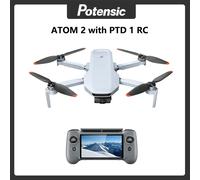 Drone Potensic C0 ATOM 2 avec télécommande vidéo 4K PTD 1, caméra photo 8K, prise de vue verticale 10KM 2.7K, prise de vue nocturne AI, piste AI Kit 2