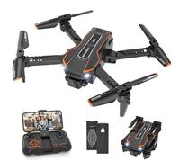 Drone pour Enfant avec Caméra 1080P HD, Drone Quadricoptère FPV Télécommandé, Mode sans Tête, Maintien d'Altitude, 360°Flips, Cadeau et Jouet pour Enfant ou Débutant -2 Batteries