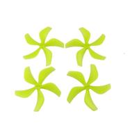 Drone Propellers avec Protectors 2 Paires adaptées à l'utilisation for 2925 .9X2.5X5 hélice 2CW + 2CCW M2 * 7 vis Freestyle 3 Pouces Drones(2Pairs Yellow)