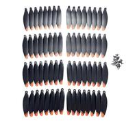 Drone Propellers avec Protectors Utilisation adaptée for Drone à Moteur sans balais S119, Mini quadrirotor Pliable RC, pièces de Rechange, hélice Lame d'aile Feuille(64 PCS)