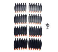 Drone Propellers avec Protectors Utilisation adaptée for Drone à Moteur sans balais S119, Mini quadrirotor Pliable RC, pièces de Rechange, hélice Lame d'aile Feuille(48 PCS)