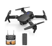 Drone Quadcopter, InnovTec Drone avec Double Caméra HD Quadrirotor Photographique et Vidéo 4K Aérienne e525pro 1 Avion + 3 Batteries + Télécommande(Noir)