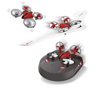 Amewi Drone quadricoptère Air Genius All-in-One 3-en-1 Prêt à voler (RTF) Débutant
