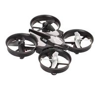 Drone RC JJRC H36 MINI 2,4 GHz 4CH 6 AXIS Télécommande télécommandée Système de stabilisation volant 6 axes Réversible Léger Éclairage LED stable Portée 30 m Lampadaire à quatre voies (noir)
