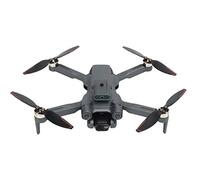 Drone RC LS S1S, Drone RC avec Moteur Balais et Alarme de Faible Puissance Gris foncé pour Espace (4k Double Batterie)