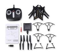 Drone Rc Pliable Quadricoptere 4 Canaux Fpv 2,4 Ghz, Telecommande Avec Camera Wifi 0,3 Mp-Qhfen