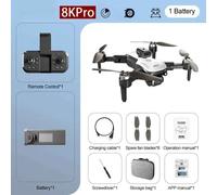 Drone S2s 8k 5g Gps Hd Photographie Aérienne,Caméra Touriste Omnidirectionnelle,Évitement D'obstacles,Brushless,Quadcopter Jouets Cadeaux - Type Dual-8kpro-1b #B-Generique