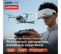 Drone télécommandé Lenovo Aeri100/Aeri100VR 5G WIFI RC Quadcopter avec évitement d'obstacles, double caméra HD 8K, FPV, mini drone jouet Aeri100-4K-1B