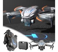 Drone Viflosae FPV avec 3 caméras, résistance au vent, mode sans tête, contrôle gestuel - Convient aux adultes et aux débutants