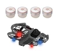 Drone Vol de nuit LED pour DJI Neo 2, Signal de vol de nuit Drone Lumière stroboscopique Lumière d'avertissement Lumières LED Flash Lumières pour DJI Neo 2 Accessoire (4 PCS)