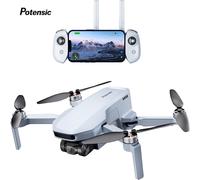 Drones potentiiques sous 249g GPS retour automatique cardan à axe unique EIS Drone professionnel Max 4 KM Waypoint vol suivez Me-ATOM SE GRIS