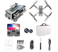 Drones with Dual Cameras Drones with 4K HD Camera Drone GPS Positioning 4k Drone 5G WiFi Real-Time Transmission FPV Drone with MV Shooting Mode 40 Minutes Battery Life