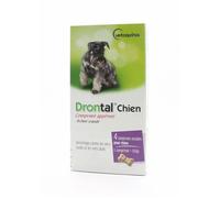 Drontal Vermifuge Chien Arôme Viande Boite De 4