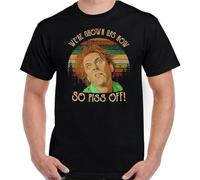 Drop Dead F T-Shirt We're Grown Ups Now So P!SS Off Rik Mayall Rick Tee Movie(Small)