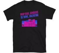 Drop Dead Gorgeous Be Mine Valentine EP Redux Post Hardcore Band T Shirt Black M
