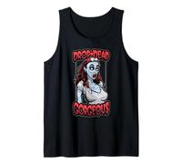 Drop Dead, Une Superbe Fille Zombie d'halloween, Pop Art et drôle Débardeur