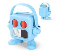 Drop for Proof Coque en silicone pour Yoto pour mini joueur Bleu | Boîte à cartes intégrée, garde les cartes organisées, facile d'accès, mélange de silicone et ABS, ajustement sécurisé