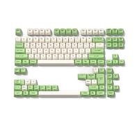 DROP Le Seigneur des Anneaux MT3 Elfique, PBT Hi-Profile, Clavier Cherry MX Compatible avec 60%, 65%, 75%, TKL, WKL, HHKB, et Plus Encore (kit de Base d'entraînement elfique)