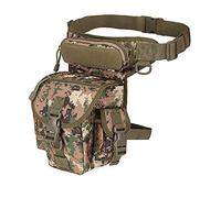 Drop Leg Bag Hiking Waist Pack, Sac de Jambe en Nylon for Homme, Ceinture de Cuisse, Panneau de Hanche, Ceinture Utilitaire, Sac Banane, Sac Banane(Forest Digital)