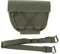 Drop - Sac Oxford Tissu Sous-ventre Sac de transport Utility Tool Fanny Pack pour poitrine -Rig -Veste Vert