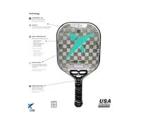 Drop Shot Canyon Control 1.0 Pickleball Paddle Gris
