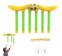 Drop Stick Challenge Game - Reflex Challenge Game | Reflex Drop Sticks Challenger Games | Jouet de Coordination pour la Coordination des Yeux, 3 Vitesses réglables et télécommande pour