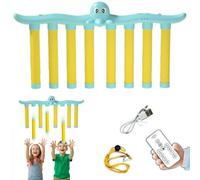 Drop Sticks Game, jeu de bâtons de capture 2026, jeux de capture de bâton tombant, jeux de réaction d'entraînement de coordination œil-main, convient pour les réunions de famille (télécommande bleue)