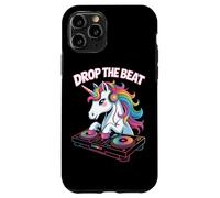 Drop The Beat Licorne DJ Animal Mélodie Coque pour iPhone 11 Pro