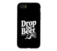 Drop The Beet Jeu de Mots Amusant pour Les Amateurs de Nourriture Coque pour iPhone SE (2020) / 7/8