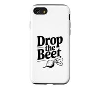 Drop The Beet Jeu de Mots Amusant pour Les Amateurs de Nourriture Coque pour iPhone SE (2020) / 7/8
