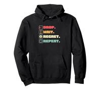 Drop Wait Regret se répète pour Coin Pusher Player Pressed Penny Sweat à Capuche