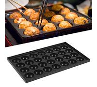 Dropfree 28 Trous 4 Cm Takoyaki Plaque Chauffante AntiadhéSive Cuire à Takoyaki Takoyaki Plaque Seulement Takoyaki Plaques
