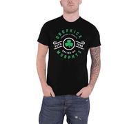 Dropkick Murphys Official T Shirt Irish Shamrock 'Tradition & Loyalty' S Black Manches Courtes(Large)
