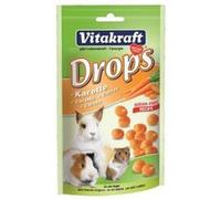 Vitakraft Drops - Friandises aux carottes pour tous les rongeurs - 75 g