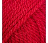 Drops Alaska Pelote de laine peignée 100 % laine 51 g 70 m Rouge