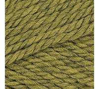 Drops Alaska Pelote de laine peignée 100 % laine peignée Taille M Aran 51 g 70 m (45 olive clair)