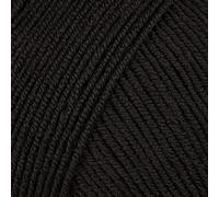 Drops Baby Merino Pelote de laine mérinos Superwash, poids sportif, 5 plis, 51 g, 180 m, quantité est par 1 article, 21 noir