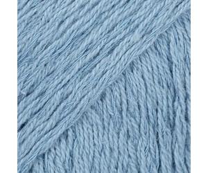 Drops Belle DK Fil de Coton Viscose et Lin Pelote de Coton Peigne Léger 51 g 130 m (15 Bleu Jeans )