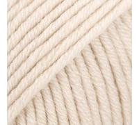 Drops Big Merino Pelote de laine mérinos Superwash, 4 ou moyen, poids aran, pelote de 51 g, 80 m (24 beige clair)
