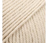 Drops Daisy Pelote de laine 100 % laine mérinos pour tricot et crochet, 3-Light (DK, légèrement peignée), légèrement peignée, 51 g, 100 m par pelote, 50 g (02 massepain)