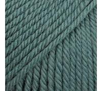 Drops Daisy Pelote de laine 100 % laine mérinos pour tricot et crochet, 3-Light (DK, légèrement peignée), légèrement peignée, 51 g, 100 m par pelote, 1 x 50 g, bleu foncé vert