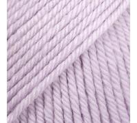 Drops Daisy Pelote de laine 100 % laine mérinos pour tricot et crochet, 3-Light (DK, légèrement peignée), légèrement peignée, 51 g, 100 m par pelote, 1 x 50 g (15 lavande clair)