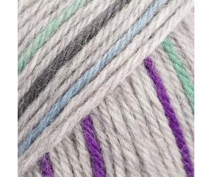 DROPS Fiesta Long Print 28 Crépuscule Argenté