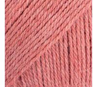 DROPS Flora 24 Mix Fingering Pink Fingering Alpaga and Wool Knitting and Crochet Yarn