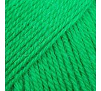 Drops Flora, 65 % laine, 35 % alpaga, 1 ou superfin, poids doigté, 4 plis, 51 g, 227 m par pelote (27 vert perroquet)