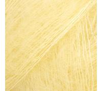 Drops Kid-Silk Pelote de laine en mohair et soie, 0 ou dentelle, 2 plis, 25,5 g, 220 m par pelote (52 limonade)